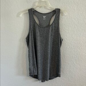 Women's Gray racerback athletic Top